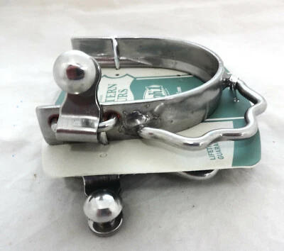 Pair Spurs Ladies Bumper Stainless Steel Western Tough1 NWT Women's Horse  - Image 1 of 2