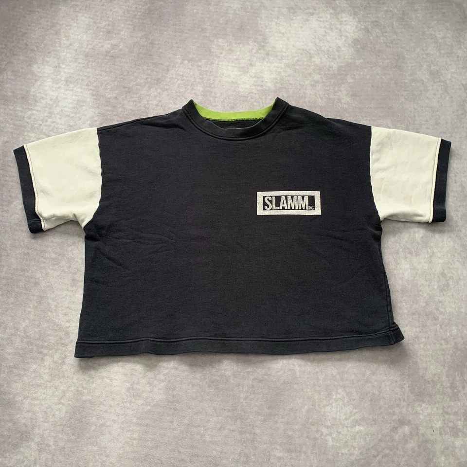 Camiseta corta de skate vintage años 80 90 United Colors Of Benneton SLAMMing talla M Foto 1 de 4