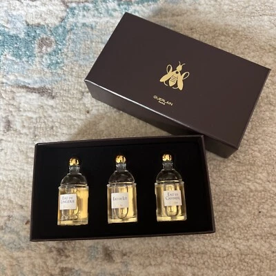 Guerlain Paris les eaux de rituel 3 x 7,5 ml 3 x 0,25 fl.  Foto 1 de 3