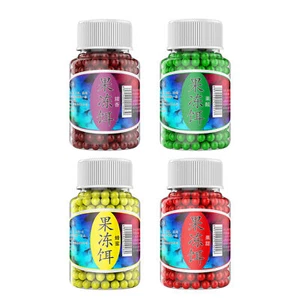 Fishing Beads Power Bait Pop Up 300pcs Fishing Bait Scented Artificial - Foto 1 di 16