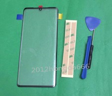 Black Outer Front Screen Glass Lens Replacement For LG Velvet 5G G9 G900 LMG900N
