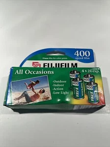 Fujifilm Superia X-Tra 400 Speed 35mm Film 4-Pack Sealed  Expired 08/05 - Picture 1 of 5