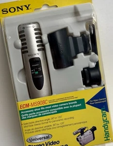 Microphone stéréo haute qualité Sony ECM-MS908C *** NEUF | FABRIQUÉ AU JAPON *** - Photo 1 sur 16
