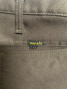 Wrangler 82BN 36 x 30 Brown Knit Men’s western slacks, vintage rockabilly - Picture 1 of 4