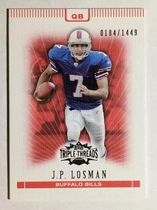 Topps Triple Threads #23 2007 J.P. Losman - Imagen 1 de 2
