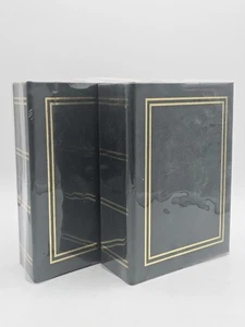 2 Photo Albums 100 Photos 4"x6" - 50 Pages - Green Set of Two (See Pics) - Photo 1 sur 7