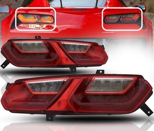 For Chevrolet 2014-2019 Corvette Tail Light Assembly Right & Left Side CAPA - Picture 1 of 9