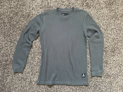 Top térmico Matix Clothing - Grande - Gris - Camisa tejida gofre para hombre - Totalmente nueva Foto 1 de 4