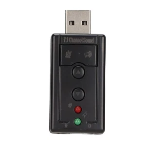 Neu Virtuelle Soundkarte Interner Verstärker Und Lautstärkesteuerung 7 1-Kanal - Afbeelding 1 van 24