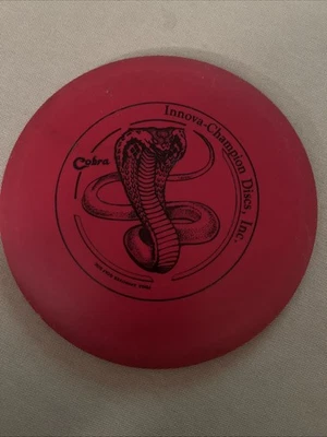 Innova Cobra 高尔夫圆盘,红色,中程球杆 174 克 — 第 1/4 张图片