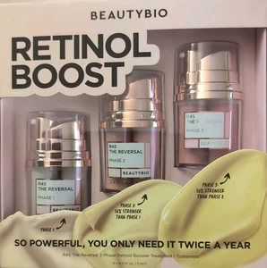 Beauty Bio Retinol Boost R45 The Reversal 3 Phase Treatment Kit Neu - Bild 1 von 5