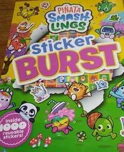 PINATA Smash Lings New Sale Sticker Burst Book 48 Pages Plenty To Do Children 3+ - Picture 1 of 6