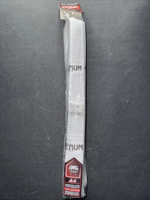 Venum Brazilian Jiu Jitsu Belt White A4 Venum-0116 - Image 1 of 4