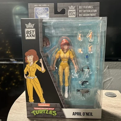 Loyal Subjects BST AXN ~ Teenage Mutant Ninja Turtles TMNT ~ April O'Neil ~ Nuevo en paquete Foto 1 de 2