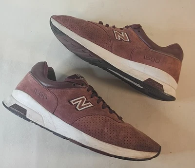 Raro Masculino NEW BALANCE 1500 Re-projetado MD1500DP Roxo Masculino Tamanho 10 - Imagem 1 de 4