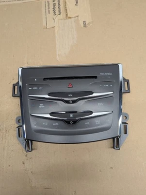 💎 2013-2016 LINCOLN MKS DUAL RADIO A/C HEATER CLIMATE CONTROL PANEL OEM - Image 1 of 4