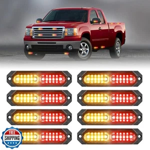 HLauto 1200T Notfall Stroboskop Gitter Lichter: 8 Stück 12 LED Sync Funktion Sicherheit  - Bild 1 von 5