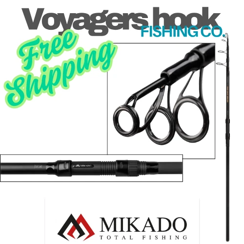 MIKADO INTRO TELE CARP TRAVEL FISHING ROD II 330cm 11ft 3.0LBS - Image 1 of 4