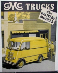 1948 GMC Delivery Models EF & EFP 241 & 242 Truck Sales Brochure Orig Dtd 5 48 - Picture 1 of 7