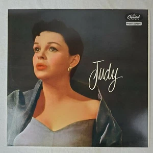ORIGINAL 1956 Judy Garland - Judy Litho Paper Print Tip-On Album Cover - Picture 1 of 3