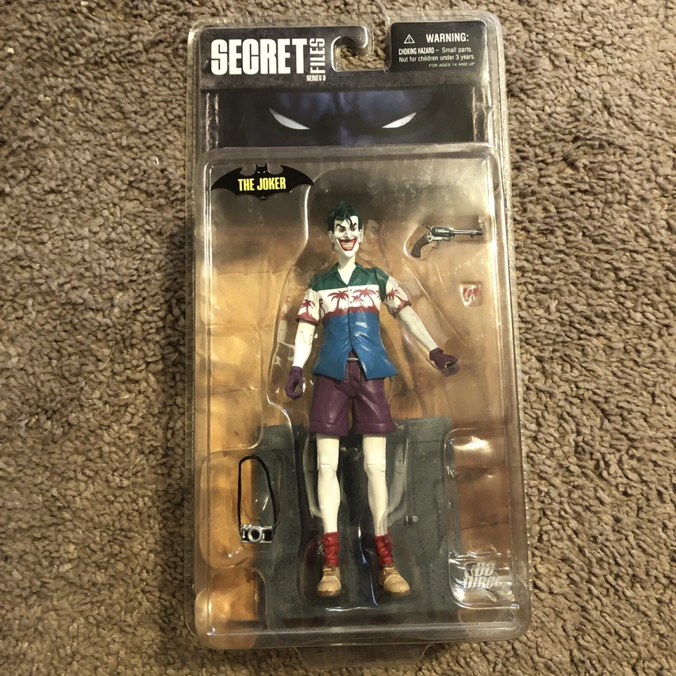 "Figura de 7"" DC Direct Secret Files Batman Rogues Gallery JOKER Killing Joke" Foto 1 de 1