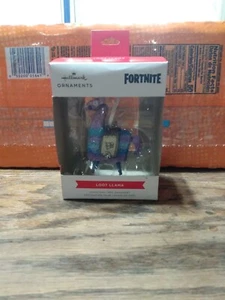 NIB - Hallmark FORTNITE Loot Llama Christmas Tree Ornament 2022 - Collectib T12 - Picture 1 of 1