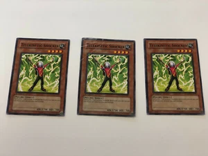 3X Telekinetic Shocker - TDGS-EN022 x3 Yugioh Yu Gi Oh! 3 Playset 1st Edition - Picture 1 of 2