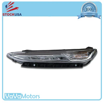 Conjunto de lámpara de faros LED DRL para Hyundai Kona 2018 2021 lado izquierdo del conductor Foto 1 de 4