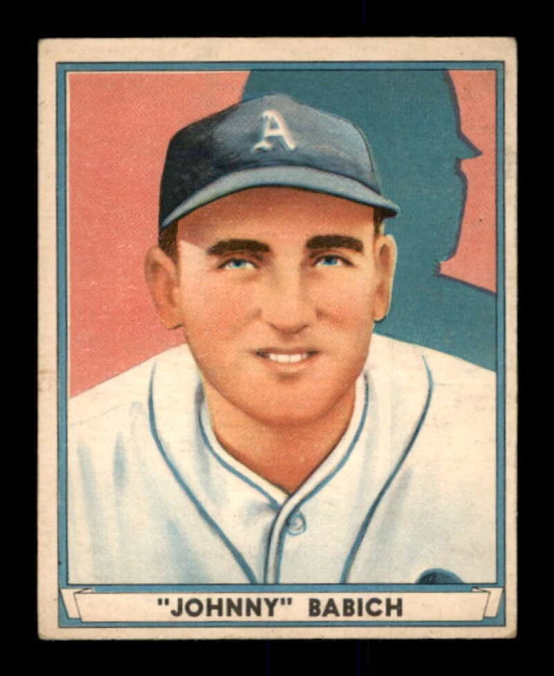 1941 Play Ball #40 Johnny Babich VG/VGEX Athletics 551319 - Image 1 of 2