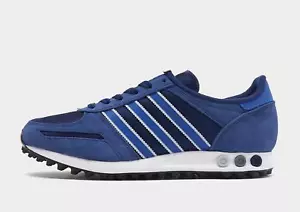 adidas Originals LA Trainer® ( Herren Größe: UK 9 EUR 43,5 ) Dunkelblau / Weiß - Bild 1 von 9