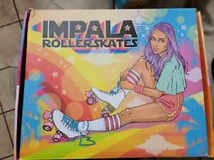 Impala Rollerskates Quad Skate in Black Size 7 - Picture 1 of 3