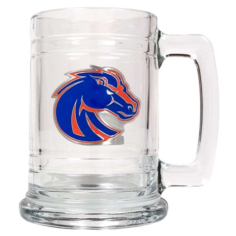 Boise State Broncos 16oz Glass Tankard Cover