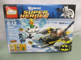 SEALED 76000 LEGO Artic Arctic Batman vs Mr Freeze: Aquaman on Ice 198 pc 