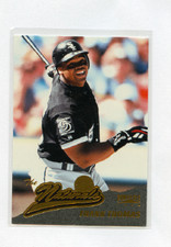 1996 PINNACLE THE NATURALS # 135   FRANK THOMAS , WHITE SOX