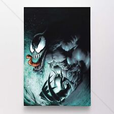 Venom Poster Canvas Movie Marvel Superhero Comic Tom Hardy Art Print #1075