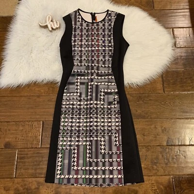 Vestido Clover Canyon Neopreno Buceo Sin Mangas Negro Blanco Verde Rojo Talla Pequeña Foto 1 de 4