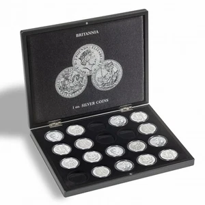 Presentation Case For 20 Britannia Silver Coins (1oz) in Capsules *NEW* - Picture 1 of 2