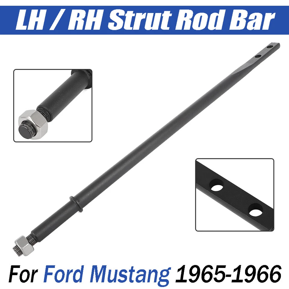 Left or Right Side Strut Rod Replacement Arm Bar Iron For 1965-1966 Ford Mustang - Image 1 of 4