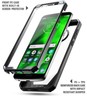 Poetic Shockproof Case For Moto G6 Cover Anti-Slip w/Screen Protector Black