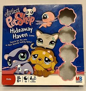 2008 Milton Bradley Littlest Pet Shop Hideaway Haven Board Game 100% Complete