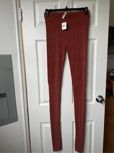 Intimately Free People Leggings Small Women's Terracotta NEW - Picture 1 of 3