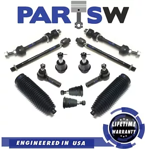 12 Pc Inner Outer Tie Rods Sway Bar Ball Joints for Dodge Ram 1500 2006-2008 RWD - Picture 1 of 3