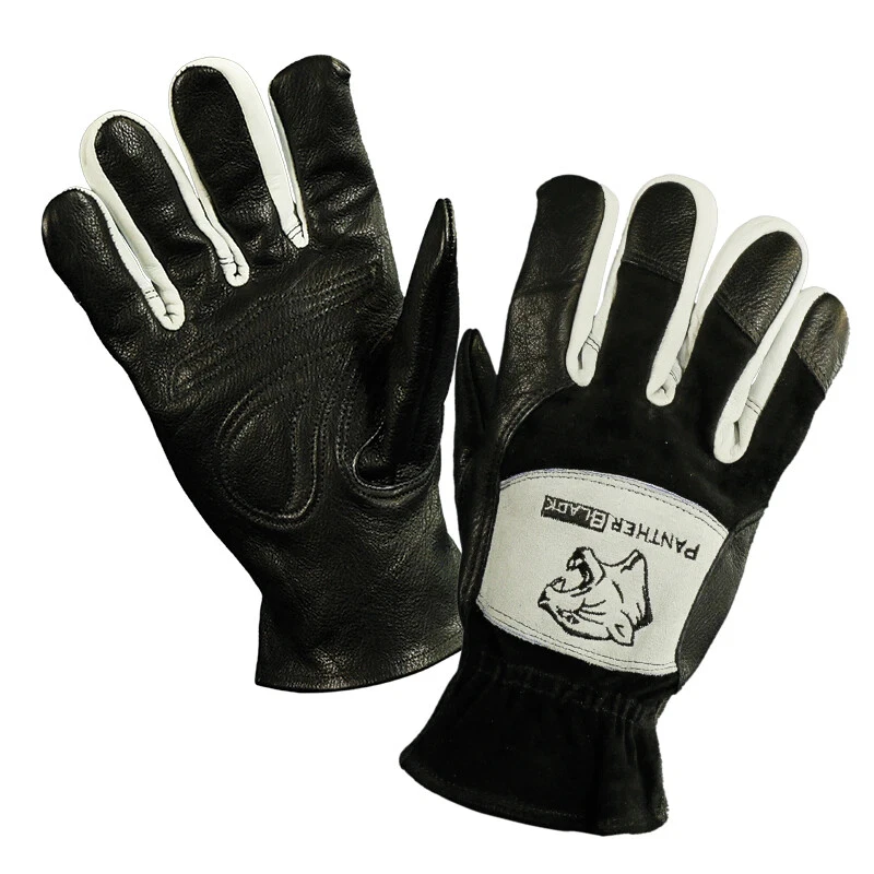 Panther BLACK TIG Gloves Short Goat Skin Soft Leather Gloves SIZE XL 10