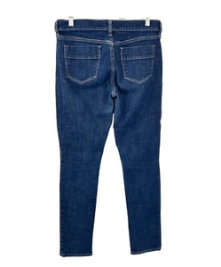 OLD NAVY SWEETHEART SKINNY DENIM BLUE JEANS MID RISE - SIZE 6 - Picture 1 of 4