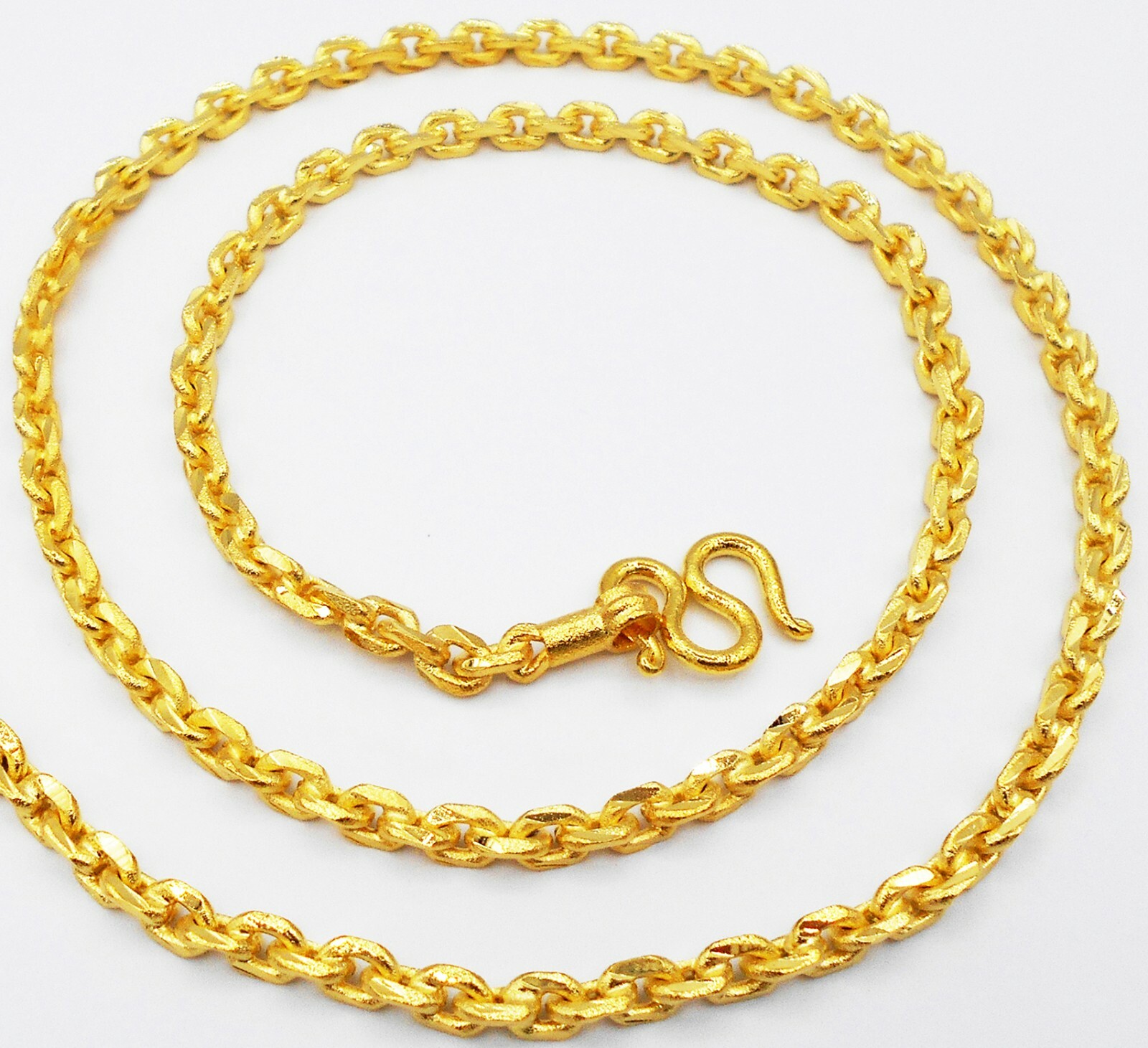 Chain Necklace Gold Plated 22K 23K 24K 