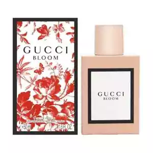 Gucci Bloom Eau De Parfum Spray Her 50ml Brand New & Cellophane Sealed Free P&P - Picture 1 of 1