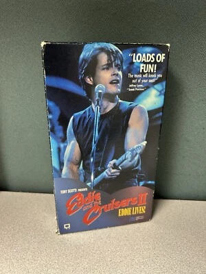 Eddie and the Cruisers II: Eddie Lives! (VHS, 1989) IVE Video - Image 1 of 4