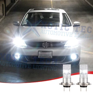 6000K White H7 LED High Beam Headlight For Volkswagen Jetta 2007-18 Passat 07-15 - Picture 1 of 12