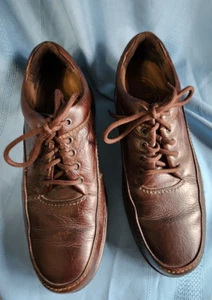 Rockport Derby Men's DMX WORLD TOUR ELITE Shoes Size 11 N Brown LEATHER - Picture 1 of 16