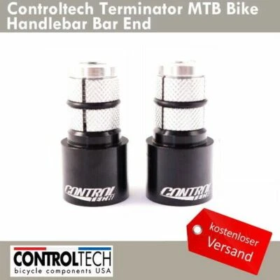 ControlTech Terminator Plugs - 22.2mm Lenkerhörnchen Lenker plug Endkappe (MTB) - Bild 1 von 2